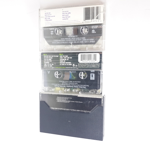 Lot 3 Vintage Cassette Tapes 80's 90's Stray Cats Brian Seltzer Rockabilly Swing - Picture 6 of 8